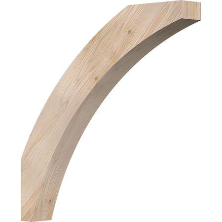 Ekena Millwork 3 1/2"W x 26"D x 26"H Thorton Smooth Knee Brace, Douglas Fir BRC04X26X26THR00SDF